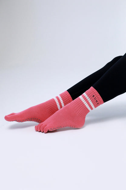 Pirštuotos Pilates/Yoga Kojinės