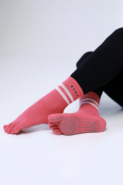 Pirštuotos Pilates/Yoga Kojinės